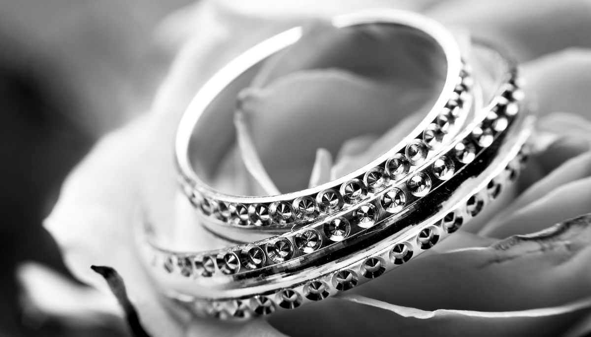 Artisan crafting jewelry by hand